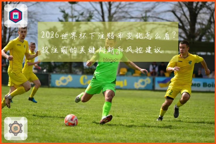 2026世界杯下注赔率变化怎么看？投注前的关键判断和风控建议
